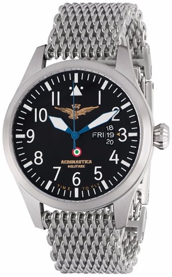 Oiritaly Watch Quartz Man Aeronautica Militare Aviator